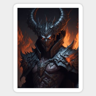 Cool Diablo themed Design Sticker